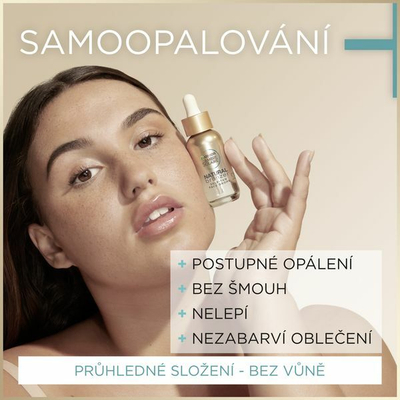 Pika vetë-rrezitëse për fytyrë Garnier Natural Bronze, 30 ml