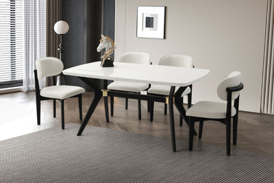 Set tavoline ngrënie SAG Metal – Bardh/Zeze