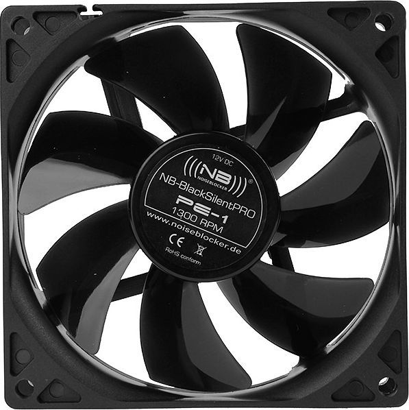 Ftohës Noiseblocker BlackSilent Pro PE-1, 92 mm