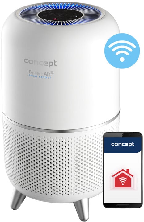 Pastrues ajri Concept CA1020 Perfect Air Smart, i bardhë