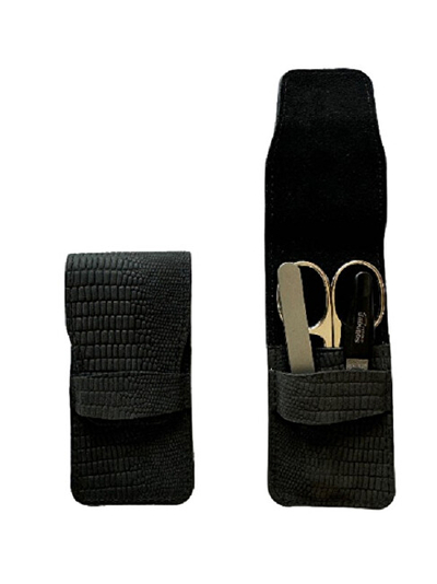 Set për manikyr DuKaS PL 1774CNI, gërshërë për thonj + pincetë çeliku + limë për thonjë