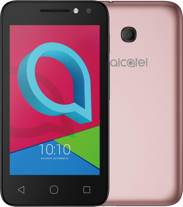 Celular ALCATEL U3 4049D, 512MB RAM, 4GB, rozë
