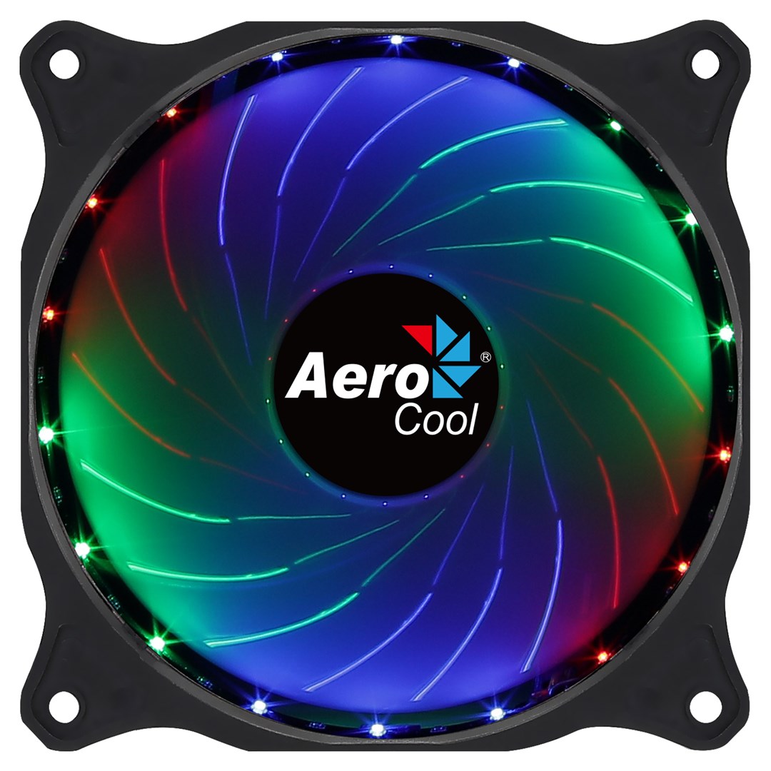 Ftohës Aerocool COSMO12FRGB, 12 cm, i zi
