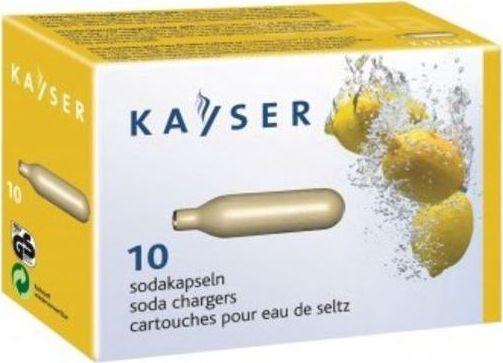 Kayser Soda Charger Bulbs, 7.5 g CO2, Пакет од 10
