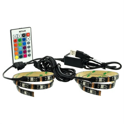 Shirit LED Retlux RLS 102, USB, 30 drita LED, 7.2W, 5V, 50cm