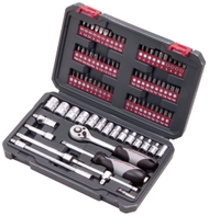 Set çelësa dhe fole Kraftwerk 204.101.001, 1/4", 82 pjesë
