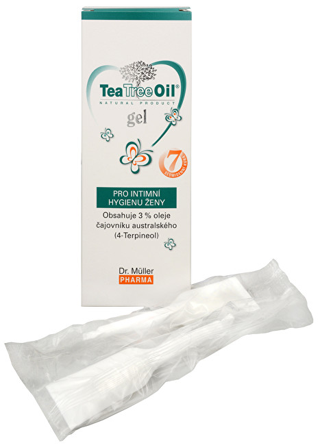 Xhel për higjienë intime Dr. Muller Tea Tree Oil, 7 x 7,5 g Xhel për higjienë intime Dr. Muller Tea Tree Oil, 7 x 7,5 g