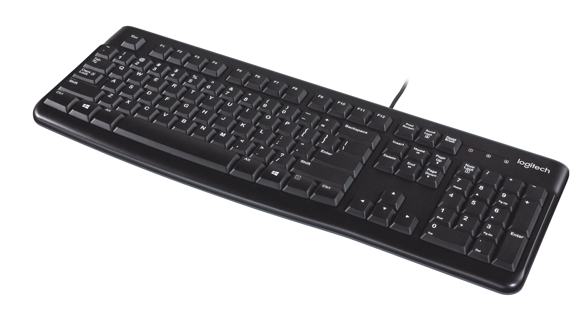 Logitech K120 USB тастатура, црна
