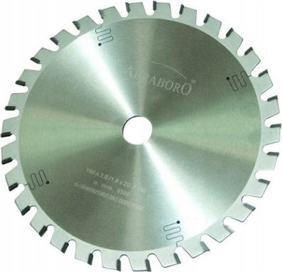 Teh rrethor Abraboro Professional HM 250mm, 42 dhembe, per dru dhe ...