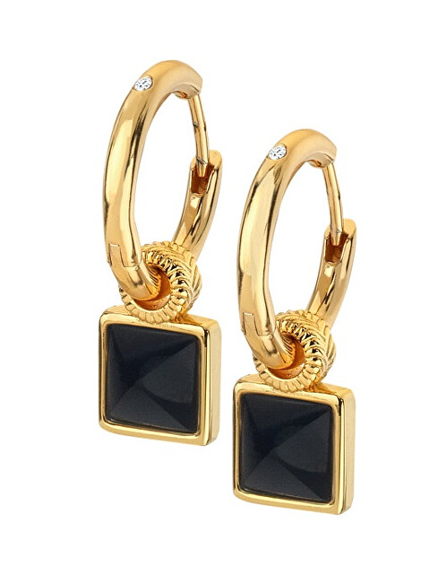 Hot Diamonds Црн Оникс Висечки Обетки