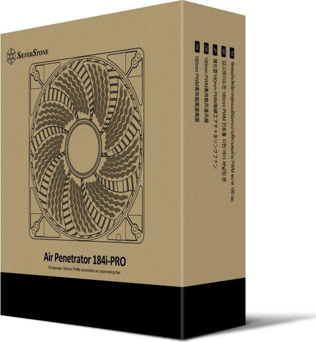 Ftohës SilverStone Air Penetrator 184i PRO, 180 mm