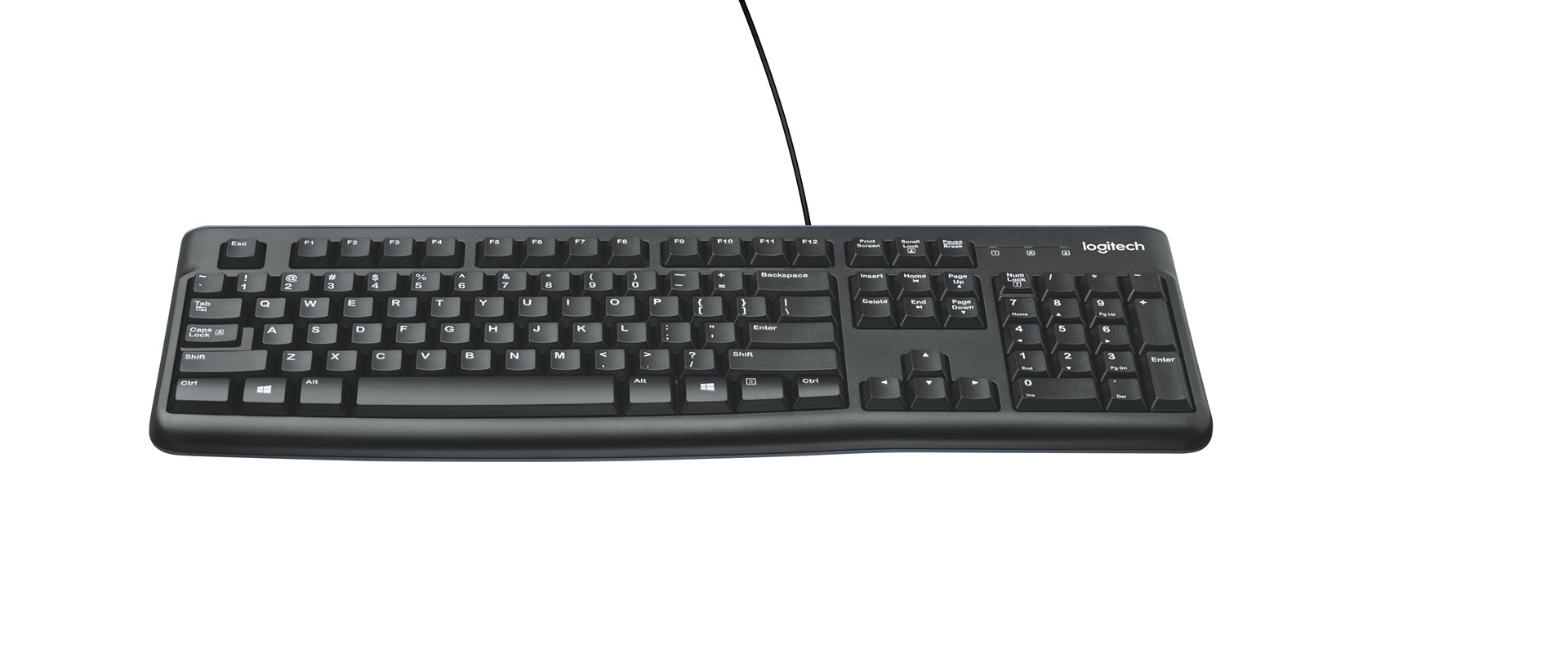 Logitech K120 USB тастатура, црна