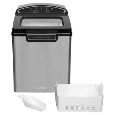 Makinë për akull SIM 3500SS 1.9l 105W, e argjendtë