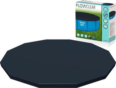 Mbulesë pishine Bestway (58037), 366 cm, e zezë