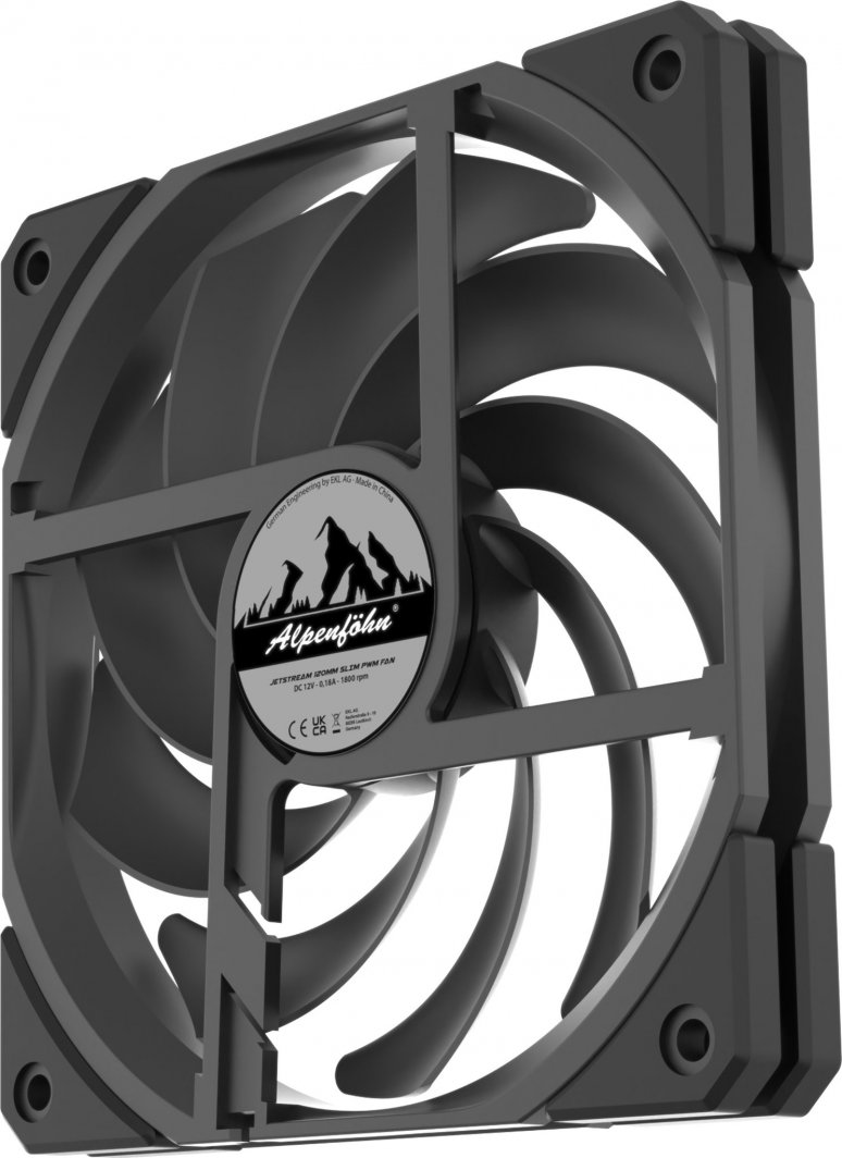 Ftohës Alpenfohn 120 JetStream Slim, 120 mm