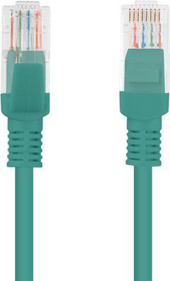 Kabllo Lanberg (PCU5-10CC-0025-G), RJ-45 në RJ-45, cat.5e, 0.25 m, e gjelbër