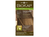 Ngjyrë për flokë Biokap NUTRICOLOR DELICATO 8.03 Blond natural light 140 ml Ngjyrë për flokë Biokap NUTRICOLOR DELICATO 8.03 Blond natural light 140 ml
