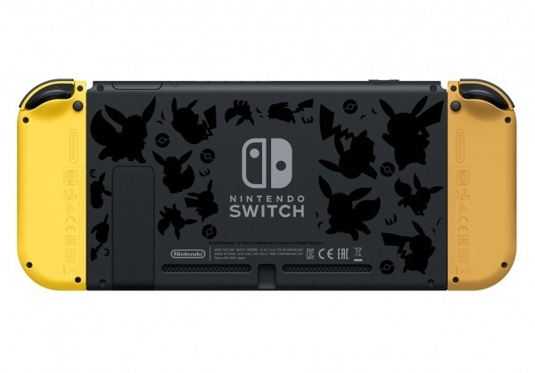 Konzolë Nintendo Switch, e zezë / verdhë + Videolojë Pokémon: Let's Go Pikachu + Poké Ball