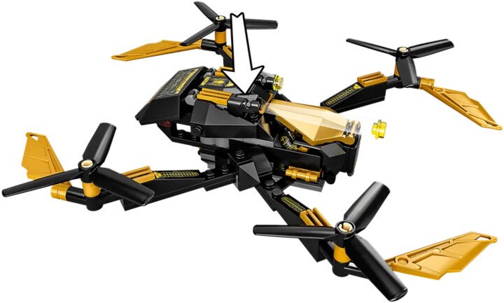Set lodër LEGO® Marvel Super Heroes 76195 Spider-Man and drone duel, 198 pjesë