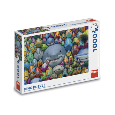 Puzzle Dino Colorful fish, 1000 pjesë, 15+ vjeç