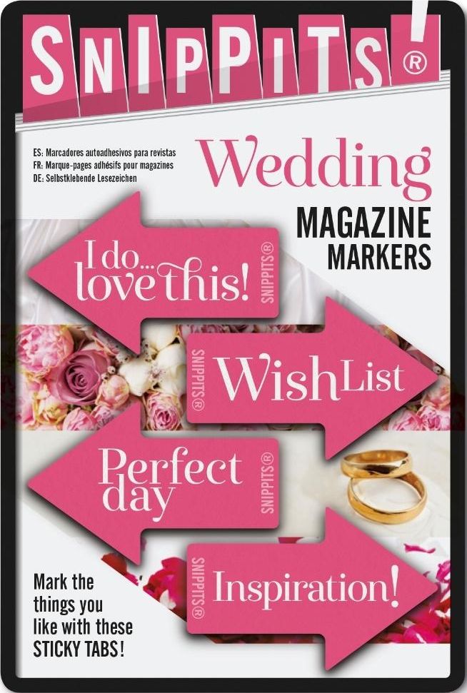Letër ngjitëse Snippits - Wedding