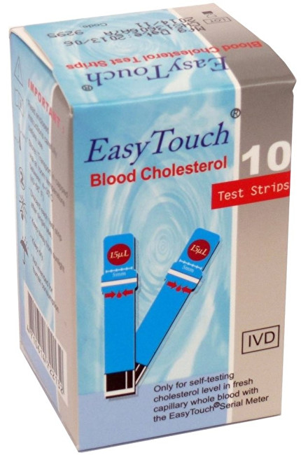 Shiringa për matjen e glukozës EasyTouch 10 copë