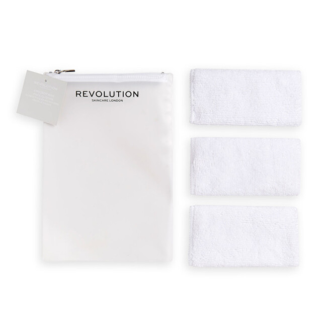 Peshqirë për fytyrë Revolution Skincare, 3 copë
