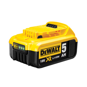 Bateri Dewalt XR, 18V, 5.0Ah Li-Ion 