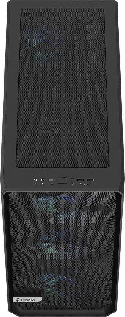 Kasë Fractal Design Meshify 2 RGB TG Light Tint, Midi Tower