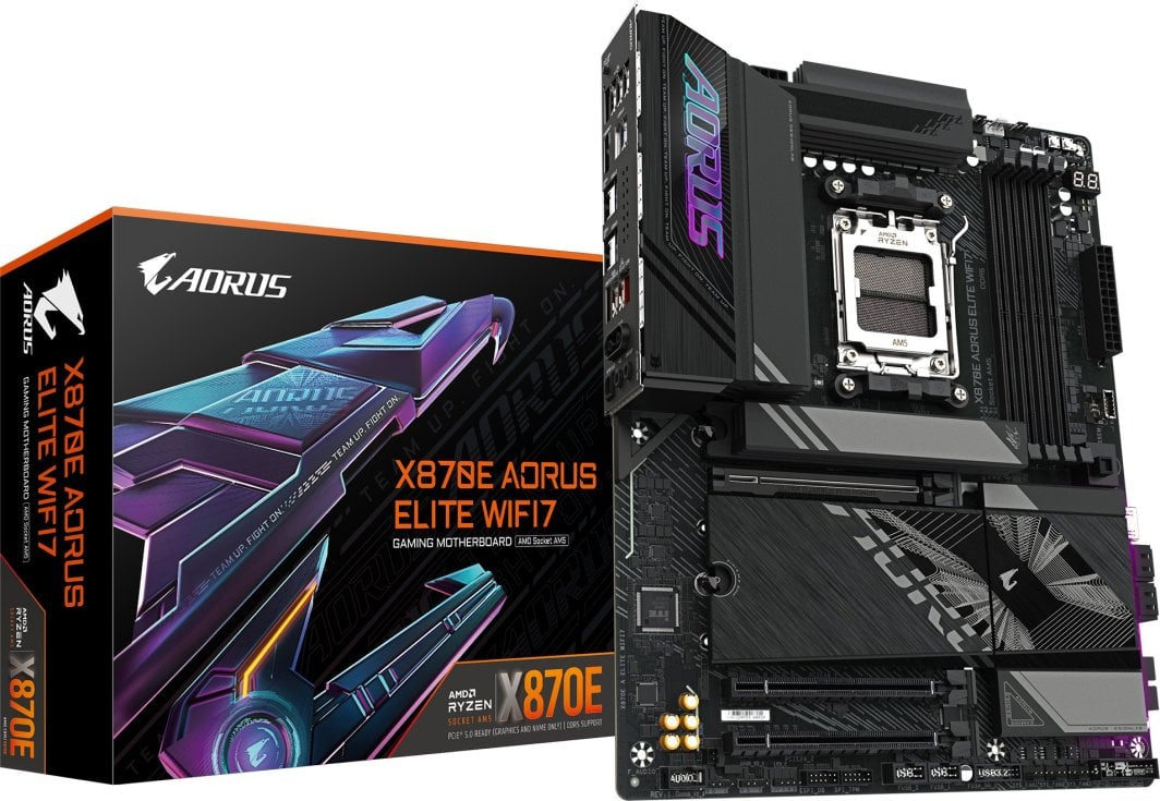 Плоча за мајка Gigabyte X870E AORUS ELITE WIFI7