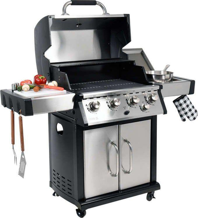 Skarë kopshti Yato YG-20013, 65x46 cm, me gas