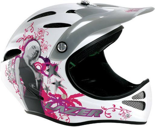 Helmetë mbrojtëse Lazer Excalibur, L, e bardhë/rozë