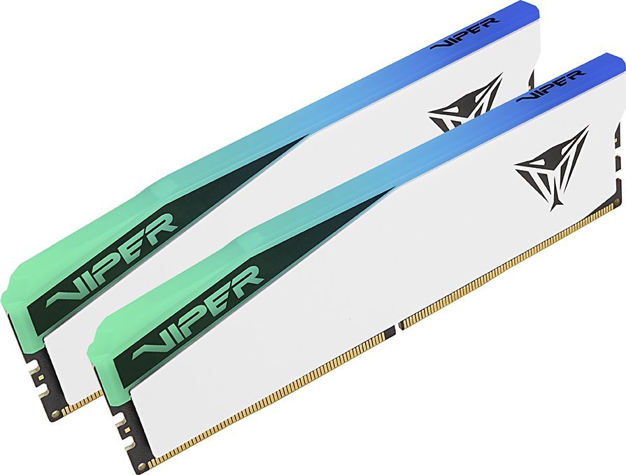 Memorie Patriot Viper Elite 5, DDR5, 32 GB, 6200 MHz, CL42, PVER532G62C42KW