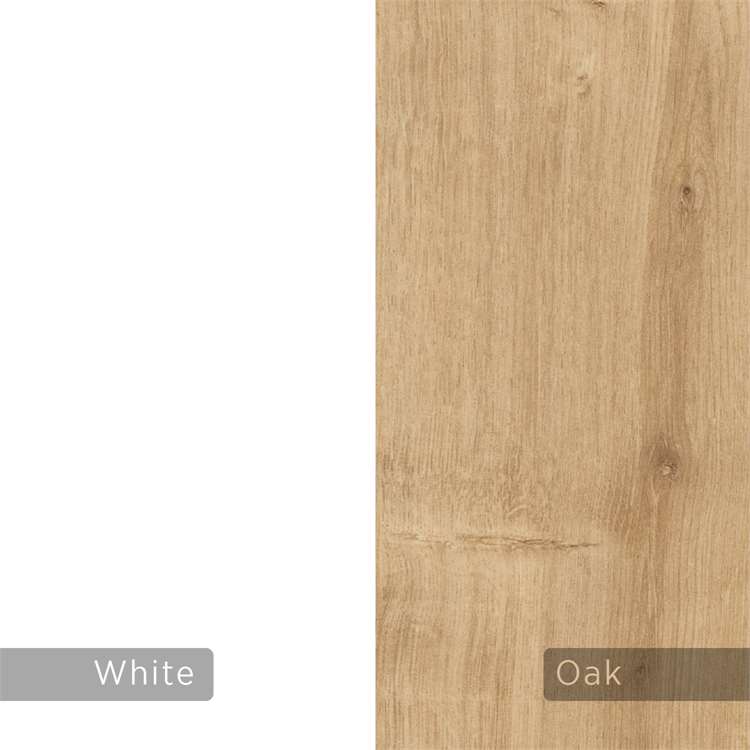 Paradhomë Decortie Chester, 90x36x180cm, kafe e hapur/bardhë