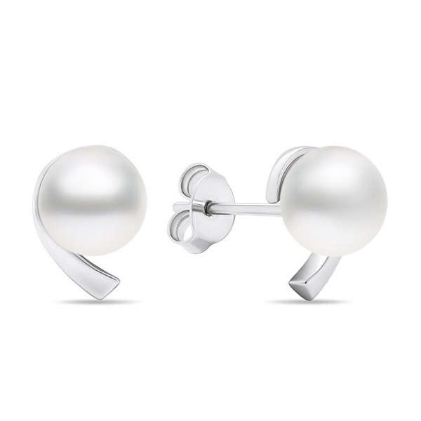 Vathё Brilio Silver Pearls EA595W