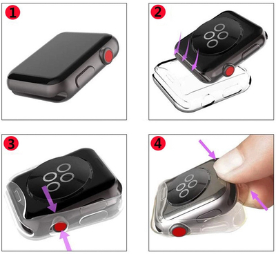 Mbrojtëse për orë të mençur 4wrist Apple, 40 mm