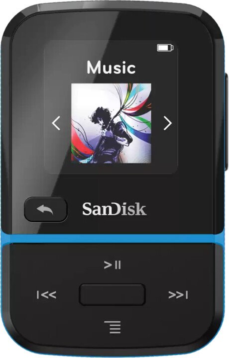 MP3 player SanDisk Clip Sport Go, 32GB, i kaltër