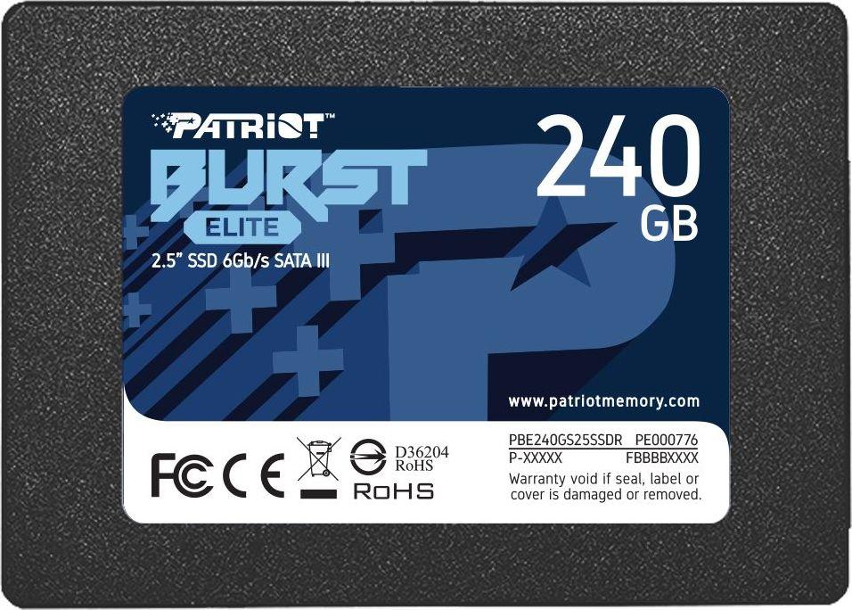 Disk SSD Patriot Burst Elite, 240GB, 2.5" SATA III
