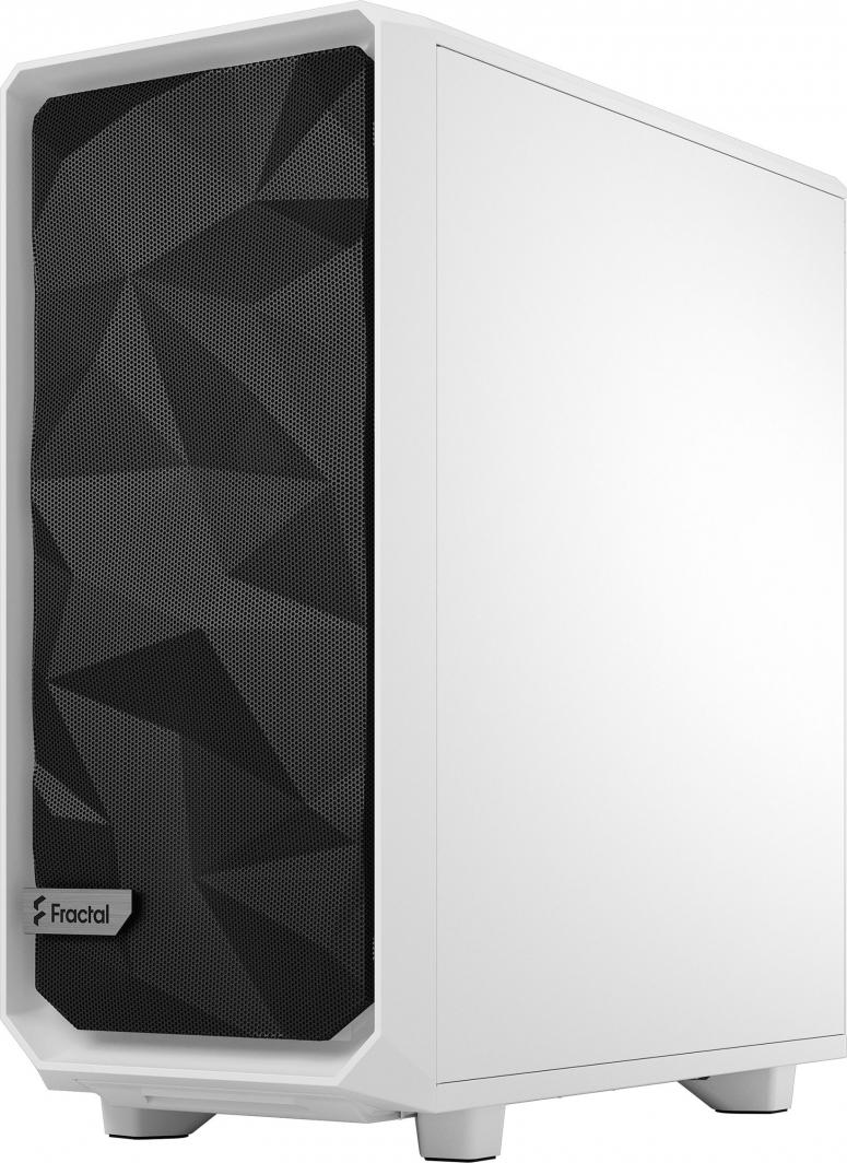 Kasë Fractal Design Meshify 2 Compact TG Clear Tint, e bardhë, Midi Tower