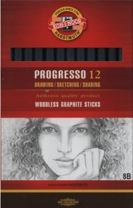 Laps grafiti Koh I Noor PROGRESSO 8B, 12 copë Laps grafiti Koh I Noor PROGRESSO 8B, 12 copë