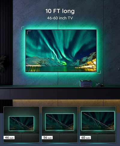 Ndriçim për lojë dhe televizior Govee TV 46-60" RGB + kontrollues