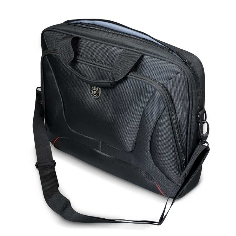 Çantë dore për laptop Port Designs COURCHEVEL, 15.6", e zezë