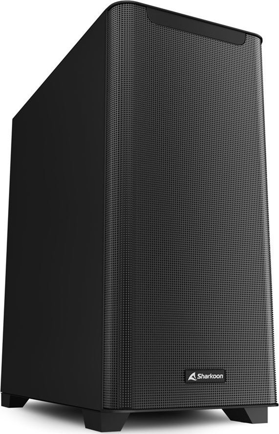 Куќиште за компјутер Sharkoon M30, Црна, Midi Tower