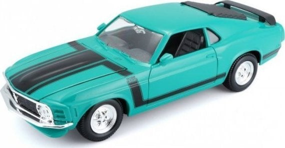 Model veture Maisto Ford Mustang Boss 302 1970, shkalla 1:24, metalik, i gjelbër