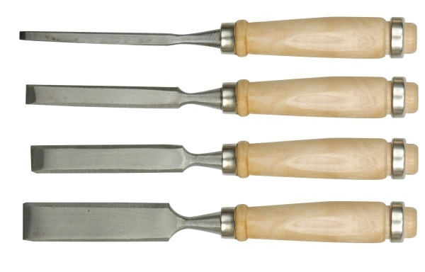 Set dalta zdrukthëtarie Vorel, 4 copë