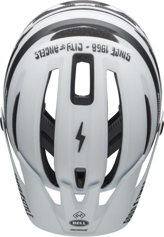 Helmetë Bell mtb Sixer Integrated Mips (BEL-71015), L, e zezë/e bardhë