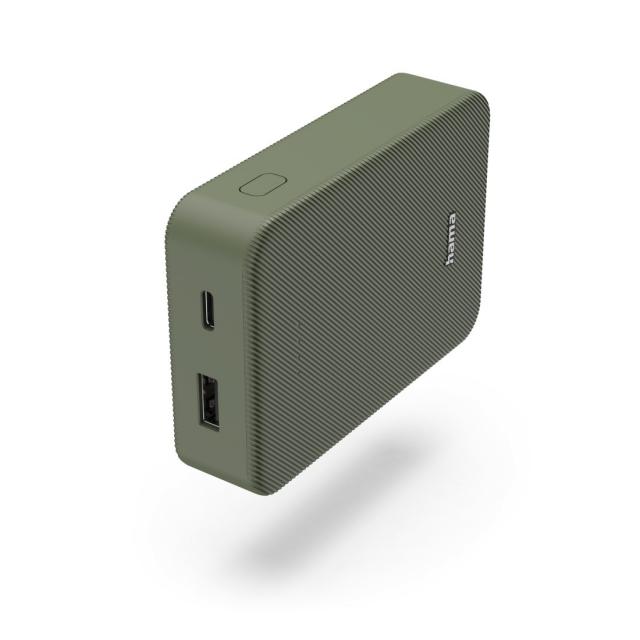 Powerbank Hama Color 10, 10000mAh, i gjelbër