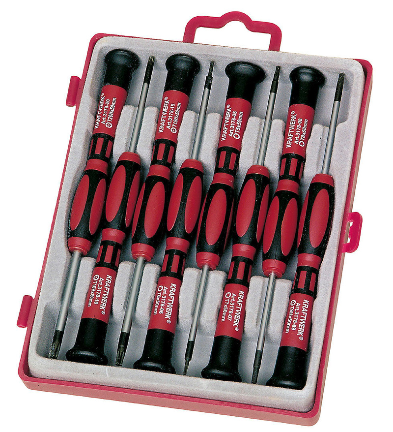 Set me kaçavida precize Kraftwerk TX 3178, 8 pjesë