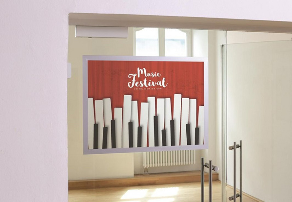Kornizë informacioni Durable Duraframe, A2, e argjendtë