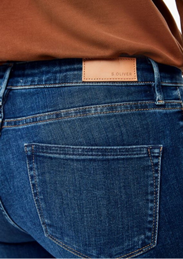 Xhinse s.Oliver Slim Fit 04.899.71.6467.58Z5, të kaltra